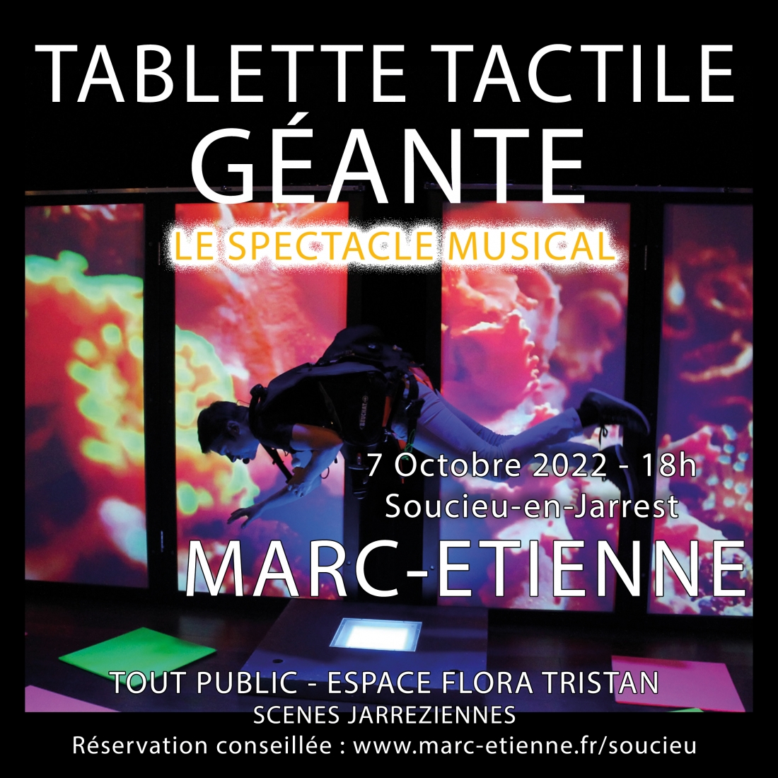 Spectacle Tablette tactile - Tout public - à Soucieu le 7 octobre !