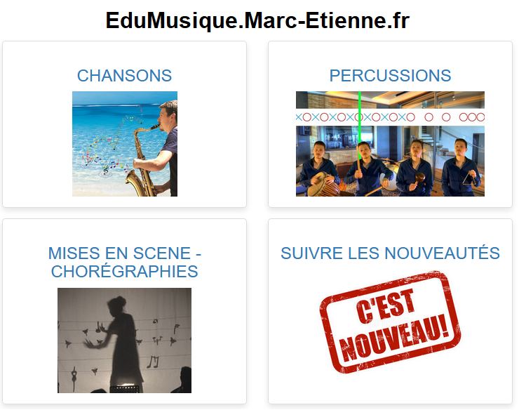 Edumusique : chansons, percussions, vidéos et chorégraphies